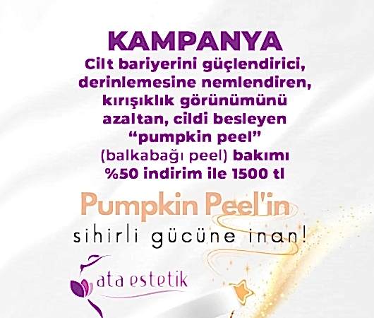 Pumpkin Peel (Balkabağı Peeling)